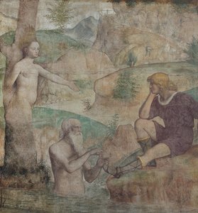 Severe confortato da Driope e Tavaiano da Bernardino Luini