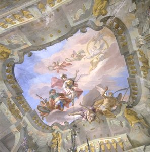Allegoria del tempo da Bernardino and Galliari Galliari