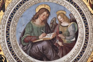 San Matteo (dettaglio) da Bernardino di Betto Pinturicchio