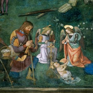 Il Bambino Gesù (dettaglio della Natività)