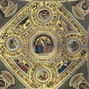Volta del presbiterio, Santa Maria del Popolo, Roma da Bernardino di Betto Pinturicchio