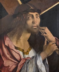 Cristo che porta la croce, fine del XV secolo da Bernardino di Bosio Zaganelli
