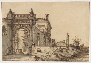 Una villa veneziana da Bernardo Bellotto
