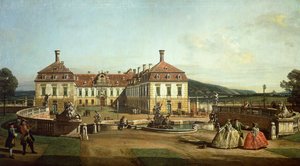 Il Castello Imperiale di Schlosshof dal lato del giardino