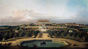Il castello imperiale Schlosshof, lato giardino