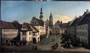 La piazza del mercato di Pirna