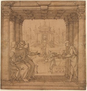 Illustrazione dalla Gerusalemme Liberata di Torquato Tasso, 1586-1590