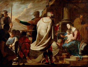 Adorazione dei Magi da Bernardo Cavallino