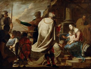 Adorazione dei Magi da Bernardo Cavallino
