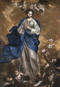 La Vergine Immacolata da Bernardo Cavallino