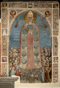 Madonna della Misericordia di Bernardo Daddi (1290-1350)