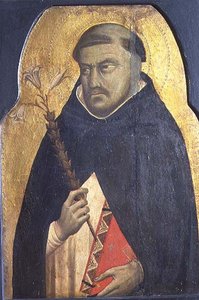 San Domenico, originariamente un pannello laterale di un polittico c.1340
