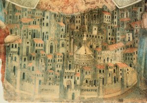 Veduta di Firenze, dettaglio da 