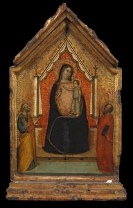 Vergine col Bambino con San Pietro e San Paolo da Bernardo Daddi