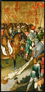 Quattro scene del martirio di San Giorgio ... da Bernardo Martorell