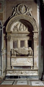 Monumento funebre di Leonardo Bruni da Bernardo Rossellino