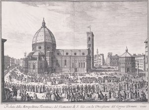 Veduta della città di Firenze, Tavola XXI, da 