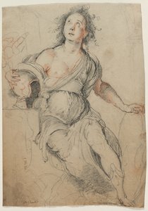 Figura allegorica, c. 1635 da Bernardo Strozzi