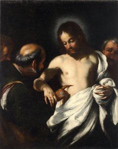 Incredulità di San Tommaso da Bernardo Strozzi