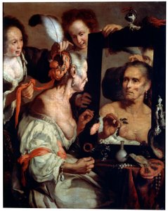 Vecchia civetta Vanitas, dopo il 1630