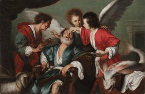 La guarigione di Tobia da Bernardo Strozzi