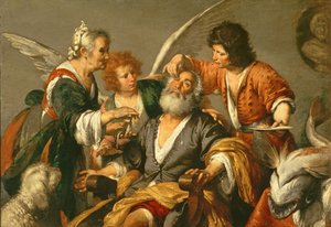 La guarigione di Tobia da Bernardo Strozzi