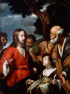 Il miracolo dei cinque pani e due pesci, dopo il 1630 da Bernardo Strozzi