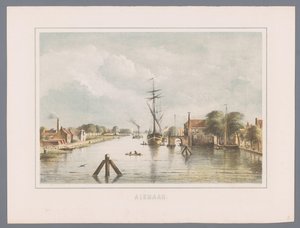 Veduta della città di Alkmaar