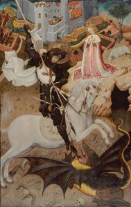 San Giorgio che uccide il drago, 1434-1435