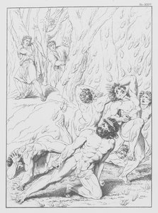 La Divina Commedia di Dante, Inferno, Tavola XXIV da Bernhard Schuler