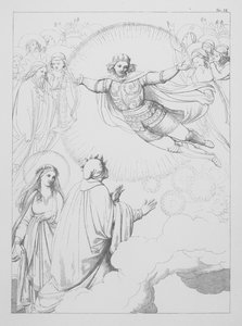 La Divina Commedia di Dante, Paradiso, Tavola IX da Bernhard Schuler