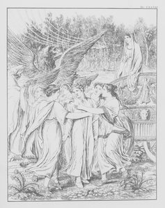 La Divina Commedia di Dante, Purgatorio, Tavola XXXVIII da Bernhard Schuler