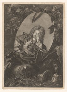 Ritratto di Christoph Ludwig Agricola da Bernhard Vogel