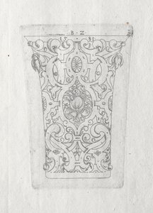 Bicchiere ornamentale, 1581 da Bernhard Zan