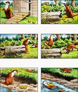 Fliptail la lontra da Bert Felstead