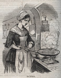 La frittura - incisione in 