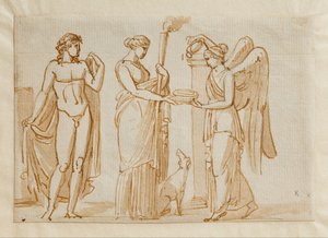 Bacco, Diana e Vittoria () da Bertel Thorvaldsen