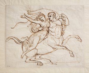Nesso e Deianira da Bertel Thorvaldsen