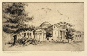 Edificio delle Belle Arti, Chicago (facciata, ovest)