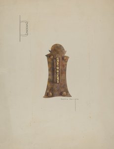 Maniglia di ferro da Bertha Semple