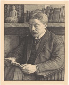 Ritratto di ds. J. Dekker da Bertha van Hasselt