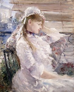 Dietro le persiane, 1879 da Berthe Morisot