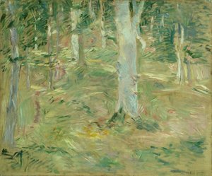 Foresta di Compiègne da Berthe Morisot