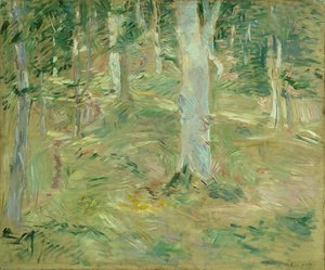 Foresta di Compiègne da Berthe Morisot