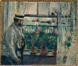 Interno, Isola di Wight da Berthe Morisot