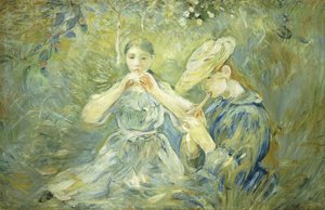 Il flageolet da Berthe Morisot