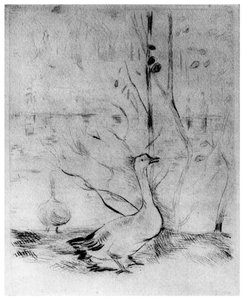 Les Oies, Le oche, c1860-1890 1924