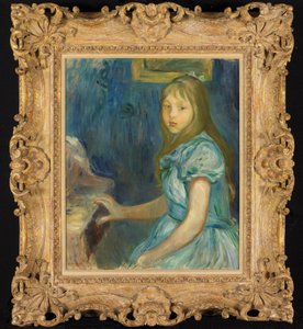 Lucie Léon al pianoforte