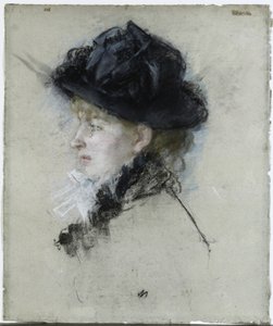 Mademoiselle Louise Riesener con un cappello