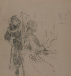 Studio per La Musique, 1893 da Berthe Morisot